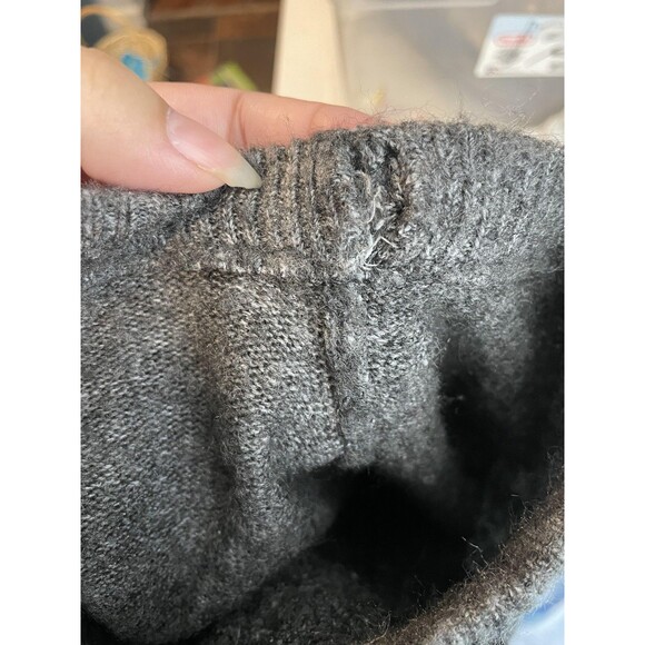 Westport Sweater Womens 3X Gray Sequin Knit Pullover Party Holiday Festive - Picture 8 of 9